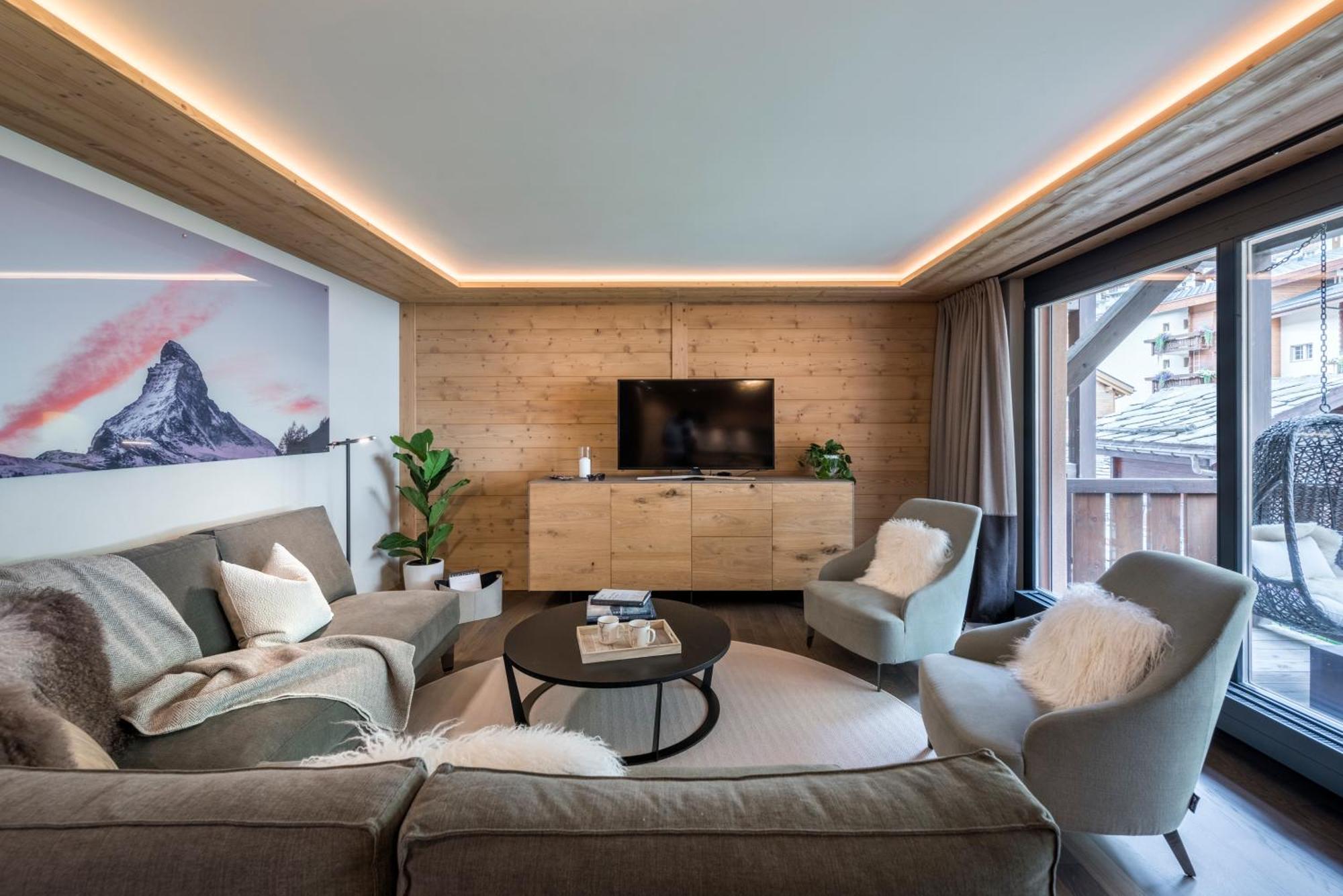 Luxury Chalets & Apartments By Mountain Exposure Zermatt Phòng bức ảnh